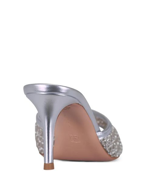 Gianvito Rossi Dorotea mesh sandals - Silver