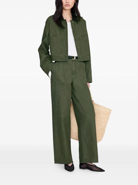 ANINE BING Grayson trousers - Green - zdjęcie produktu nr 2