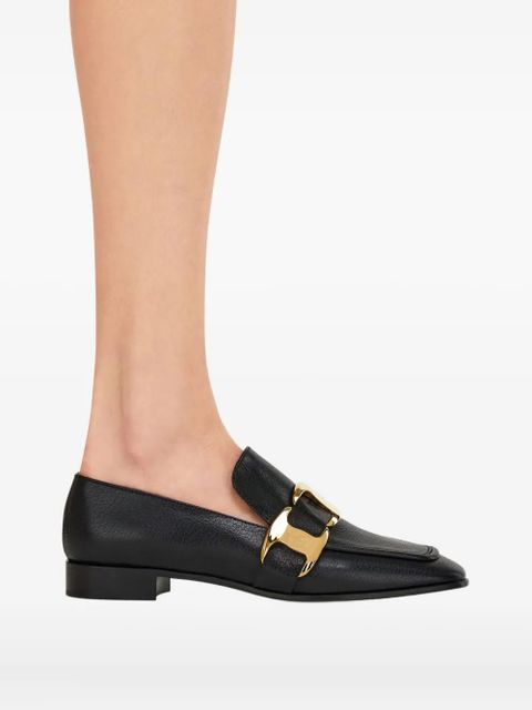 Ferragamo Vara leather loafers - Black
