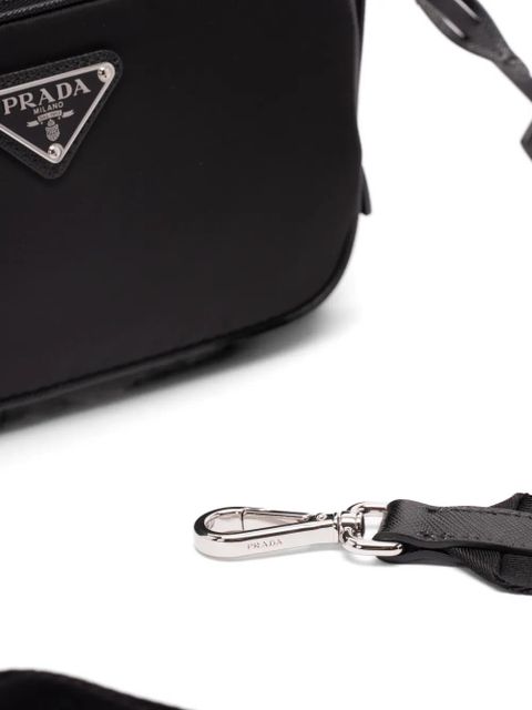 Prada zip satchel shoulder bag - Black