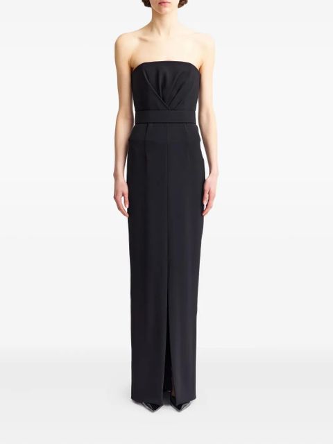 16Arlington Aeta crêpe gown - Black