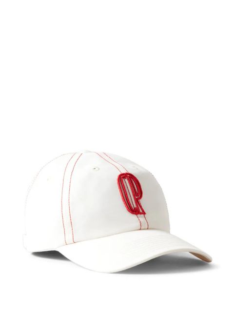 Claudie Pierlot embroidered-logo hat - White