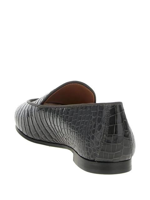 Aquazzura Guanto leather loafers - Black