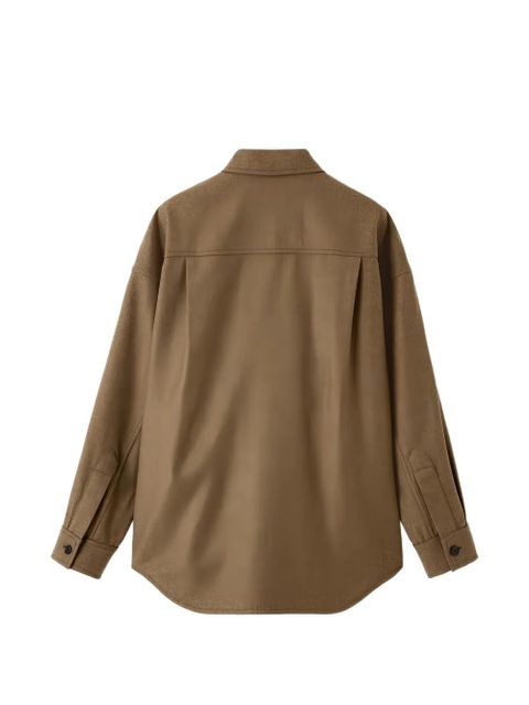 Loro Piana Darby chest-pockets button shirt jacket - Brown - zdjęcie produktu nr 2