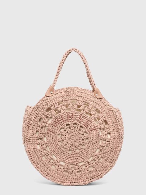 Twinset torebka kolor różowy