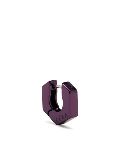 EÉRA Mini Dado huggie hoop earring - Purple - zdjęcie produktu nr 1