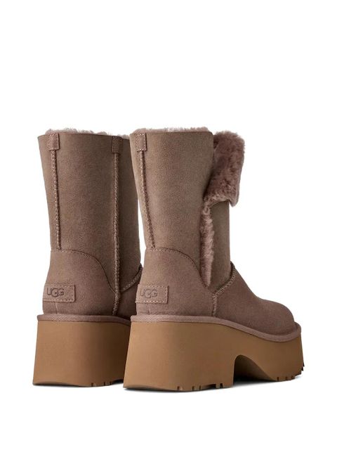 UGG Classic Esmee platform trim boots - Brown