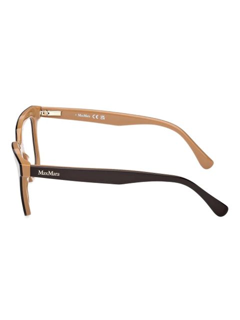 Max Mara square-frame clip-on glasses - 050