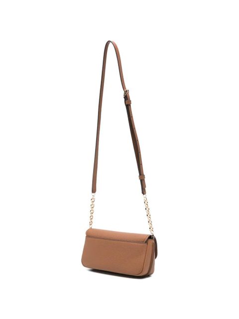 Michael Kors small Nolita logo-plaque pebbled-leather cross body bag - Neutrals - zdjęcie produktu nr 2