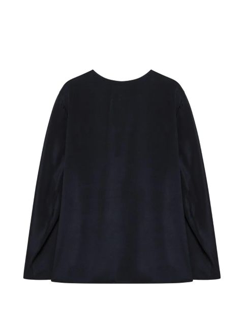 Max Mara crêpe de chine blouse - Blue - zdjęcie produktu nr 2