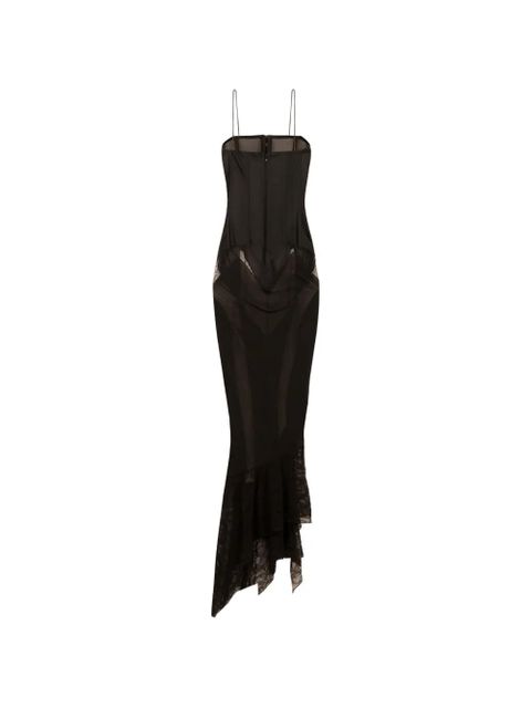 Dolce & Gabbana lace strapless maxi dress - Black - zdjęcie produktu nr 1