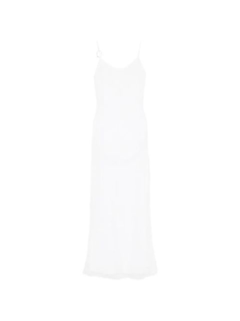 Oséree crystal-embellished spaghetti-strap maxi dress - White - zdjęcie produktu nr 1
