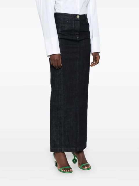 Jacquemus Le Jupe De-Nimes maxi skirt - Blue - zdjęcie produktu nr 2