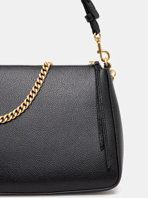 Tory Burch torebka skórzana Perry kolor czarny 175544-001