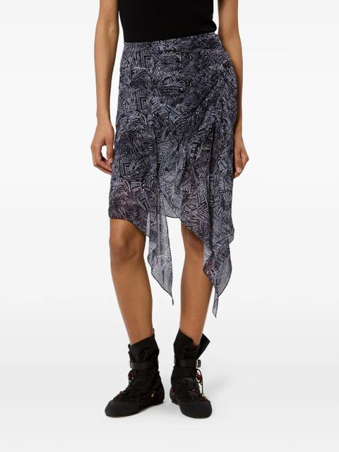 ISABEL MARANT Taylora midi skirt - Black