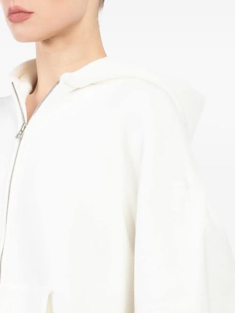 Aya Muse organic cotton hoodie - White