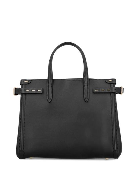 Valentino Garavani vlogo antibes leather shoulder bag - Black