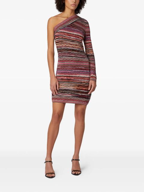 Missoni striped mini dress - Pink