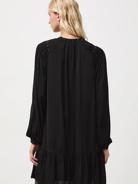 Medicine sukienka kolor czarny mini oversize