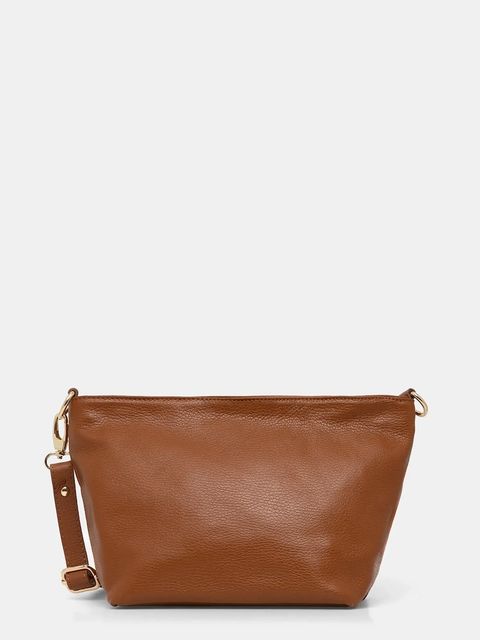 Answear.LAB torebka skórzana kolor brązowy - zdjęcie produktu nr 1