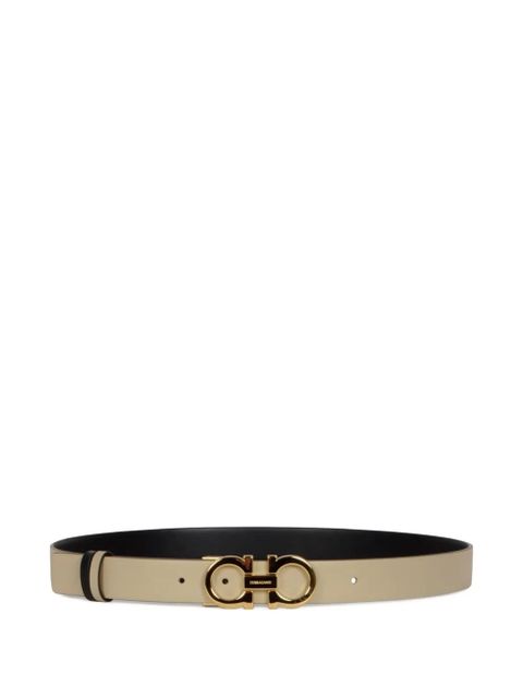 Ferragamo logo buckle belt - Neutrals - zdjęcie produktu nr 1