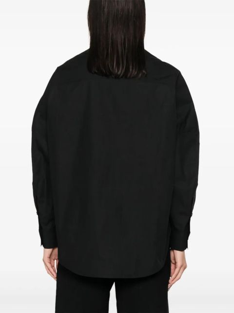 Moncler zip-up overshirt - Black