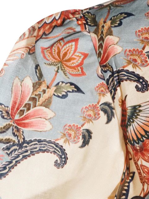 FARM Rio floral blouse - Neutrals