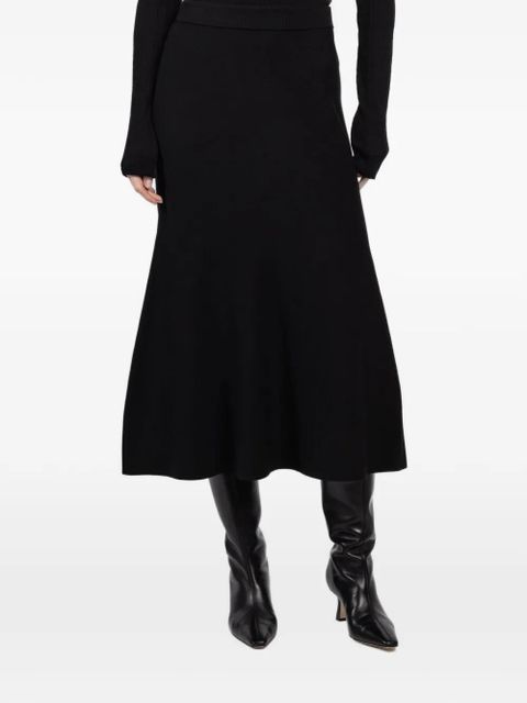 Simkhai A-line midi skirt - Black - zdjęcie produktu nr 1