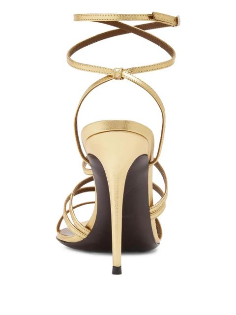 Giuseppe Zanotti 105mm Intriigo Claire sandals - Gold