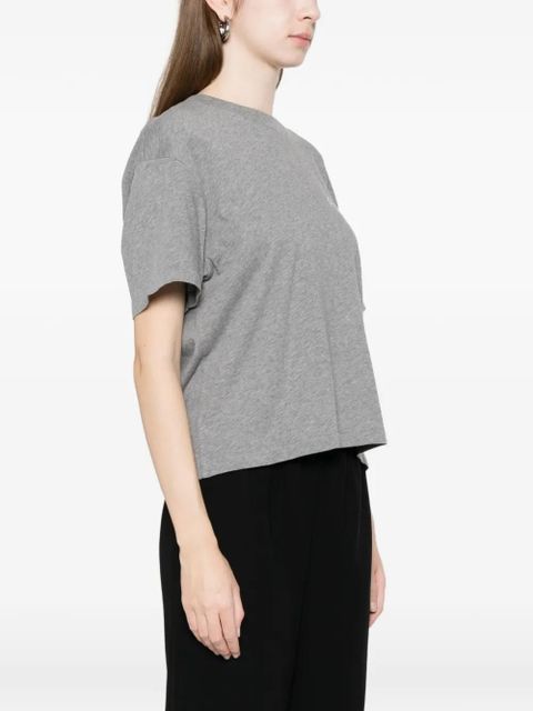 ANINE BING Wagner logo-detail T-shirt - Grey