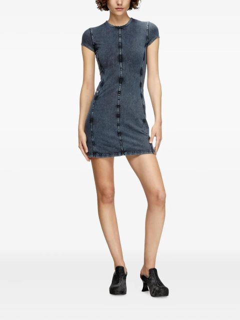 Diesel D-Cup denim minidress - Black - zdjęcie produktu nr 2