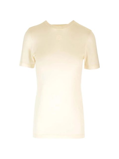LOEWE knot-detail open-back T-shirt - Neutrals - zdjęcie produktu nr 1