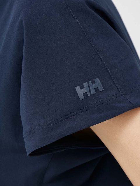 Helly Hansen sukienka kolor granatowy mini prosta 34346