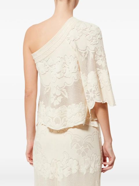 ISABEL MARANT Shilo asymmetric top - Neutrals