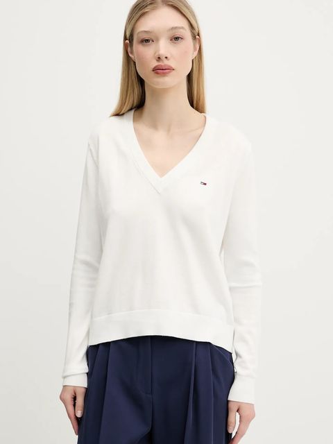 Tommy Jeans sweter bawełniany - zdjęcie produktu nr 1