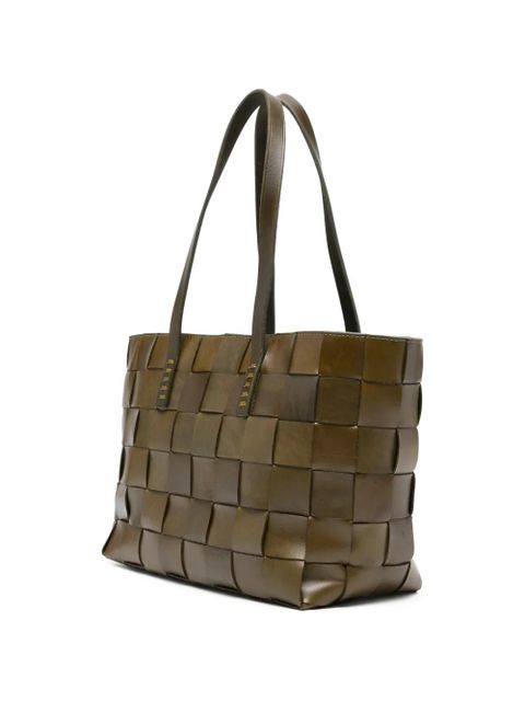 DRAGON DIFFUSION woven tote bag - Green