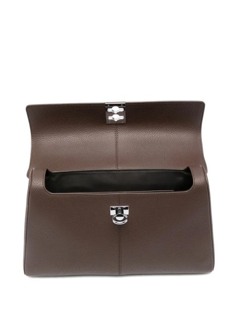 Cafuné Stance top-handle satchel bag - Brown