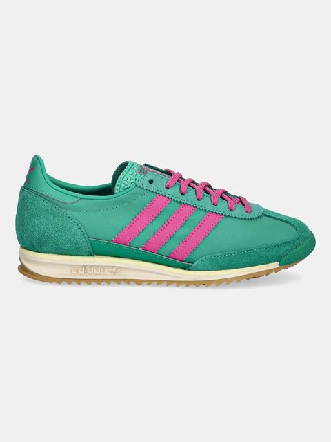 adidas Originals sneakersy SL 72 OG damskie kolor zielony JQ6417