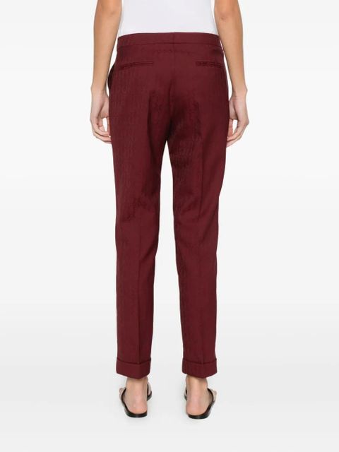 ETRO pressed-crease trousers - Red