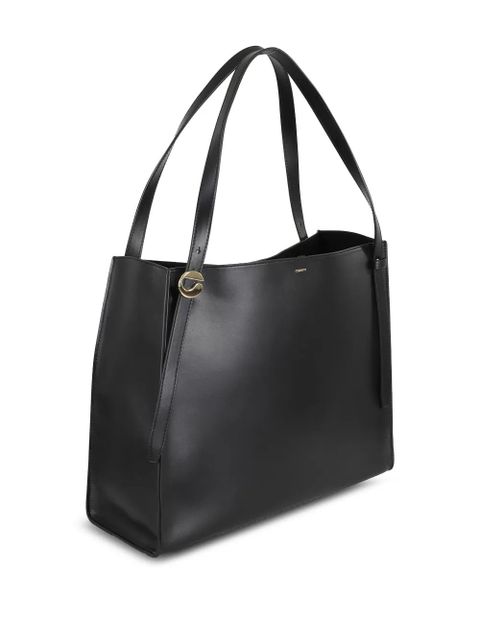 Coperni leather tote bag - Black