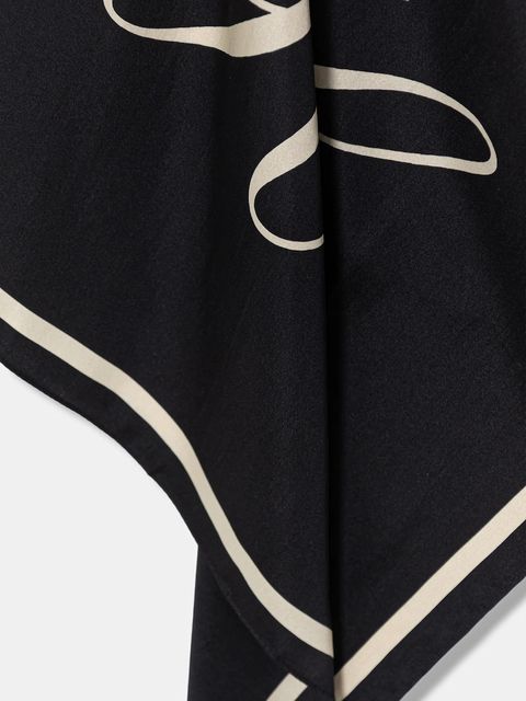 Tommy Hilfiger chusta jedwabna - zdjęcie produktu nr 1