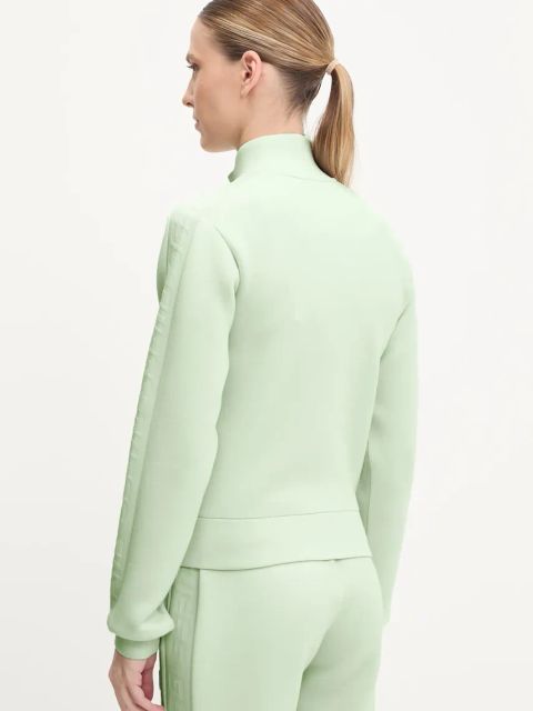 Guess bluza NEW ALLIE damska kolor turkusowy gładka V2YQ17 K7UW2