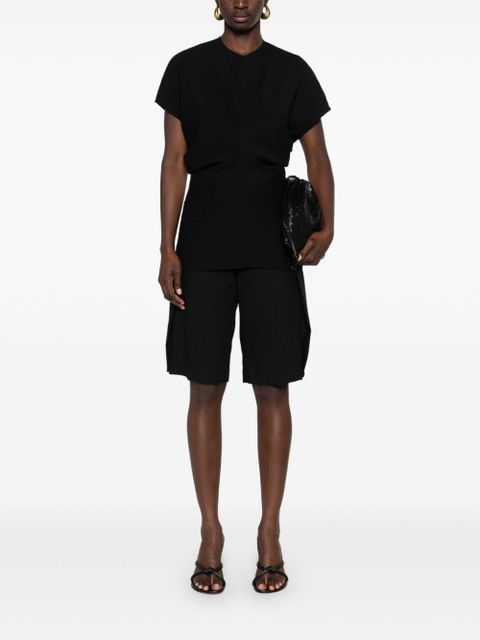 TOTEME Leteri textured blouse - Black - zdjęcie produktu nr 2