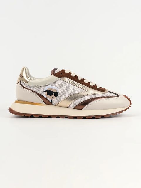 Karl Lagerfeld sneakersy KAIRO NFT damskie kolor beżowy KL61130N - zdjęcie produktu nr 1