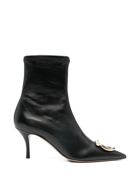 Ferragamo ganicini heeled boots - Black - zdjęcie produktu nr 1