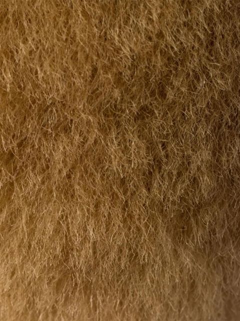 Prada shearling ballet flats - Brown