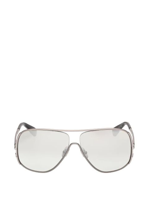 Max Mara Eyewear pilot-frame sunglasses - Grey - zdjęcie produktu nr 1