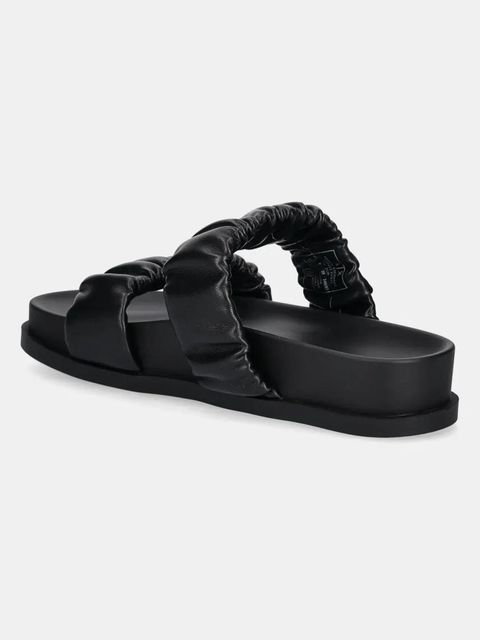 Armani Exchange klapki damskie kolor czarny XDP062 XV926 00002