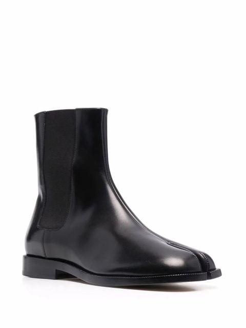 Maison Margiela Tabi leather Chelsea boots - Black - zdjęcie produktu nr 2