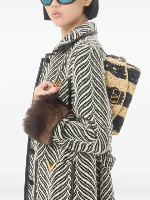 Valentino Garavani small DeVain shoulder bag - Black